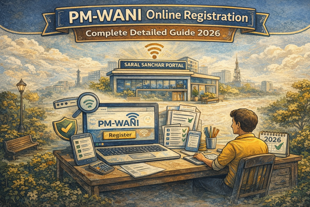 PM-WANI Online Registration